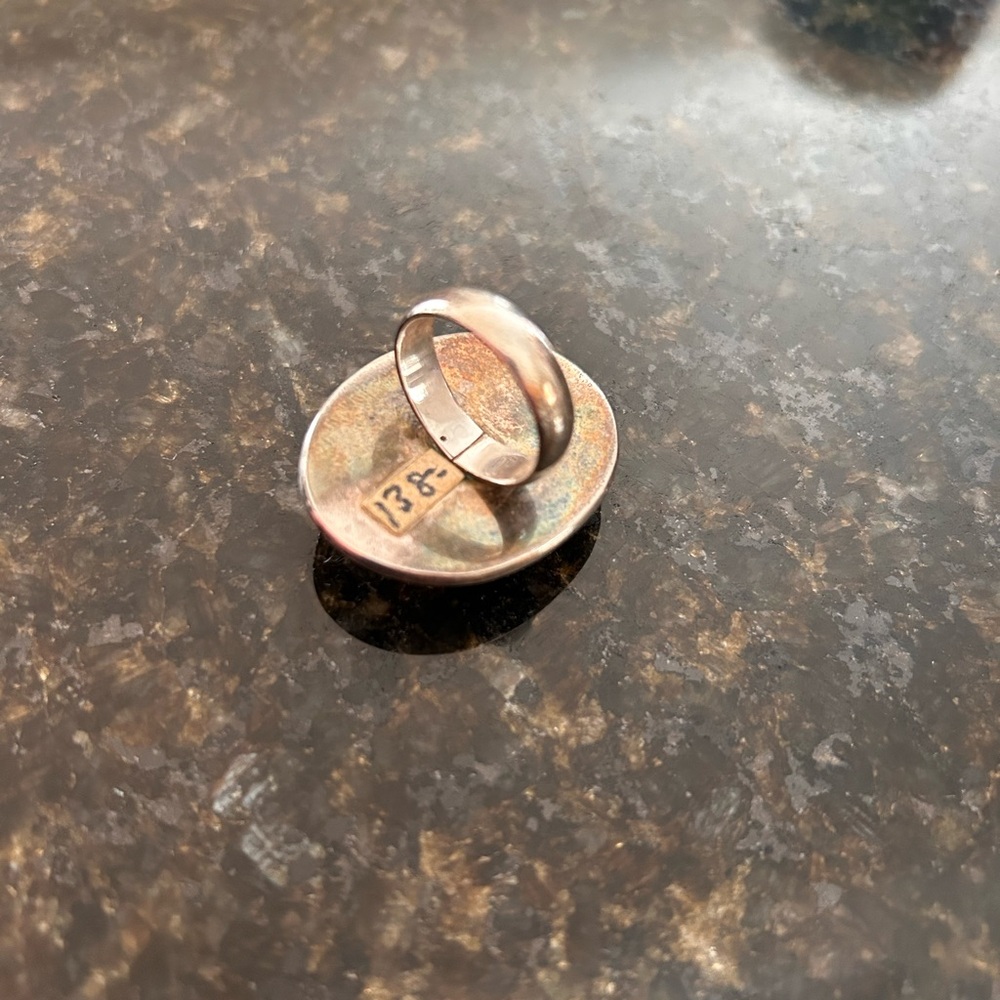 Turquoise Ring Boho - image 3